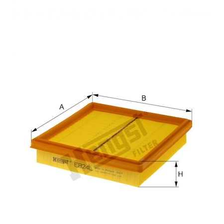 Hengst Air Filter, E824L E824L